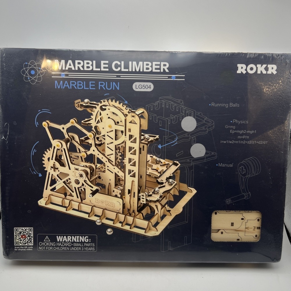 ROKR Marble Run Marble Climber Building Puzzle Set LG504 Brand New Sealed